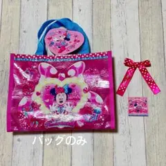 ミニーのファンダーランド　お菓子バッグ　リボン　シール　パルパルーザ