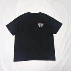 【US古着】00s~企業系バックプリント・オーバーサイズTシャツ　ブラックのサムネイル