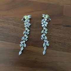 【美品】ロングイヤリング　結婚式
