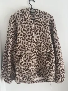 【Heather】ボアパーカー ヒョウ柄 Mサイズ