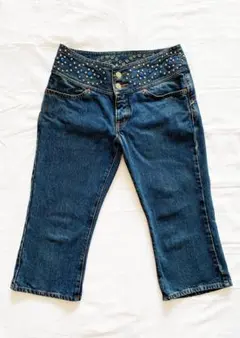 ヒステリックグラマー 00s初期 スタッズ付き サブリナ デニムパンツ