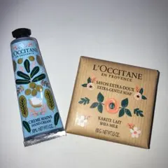 L'Occitane シアミルク ハンドクリーム & ソープセット