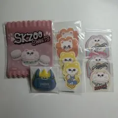 スキズ オンラインくじ ジニレット キーホルダー ステッカー