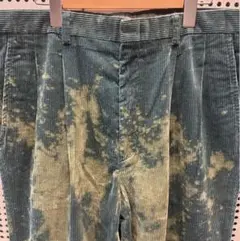 古着　ヴィンテージ　コーデュロイパンツ　ブリーチパンツ　エディーバウアー　個性派