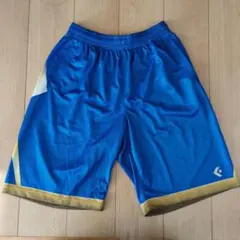 バスケ　コンバース　パンツ　ブルー　Lサイズ