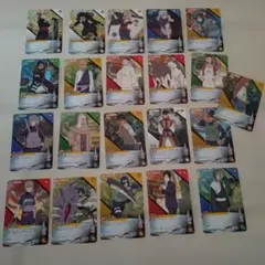 NARUTO　ナルト疾風伝 カードゲーム忍伝カード21枚セット①