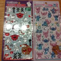 ボンボンドロップシール　ディズニー 2枚セット