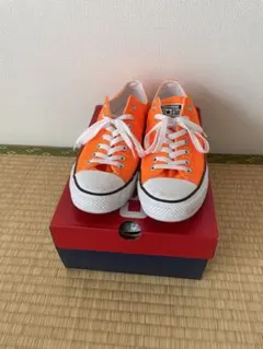 CONVERSE ALL STAR 蛍光オレンジ 27cm