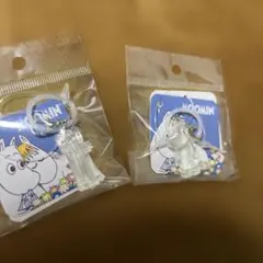【新品】ムーミン ニョロニョロ チャーム めじるしアクセサリー2個セット