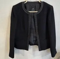 ツイードジャケットネイビー