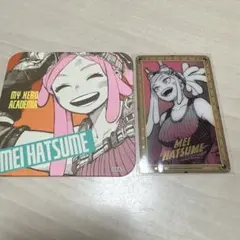 ヒロアカ 発目明 アートコースター 箔押しクリアカードコレクション