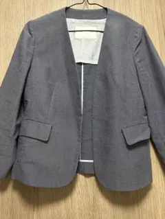 春夏Ballsey ノーカラージャケット グレーのサムネイル