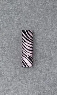 IQOS イルマワン　ストーン　デコ　ケース　ゼブラ柄