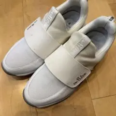 LANVIN en Bleu ホワイトスニーカー