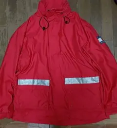 TOMMY HILFIGERトミーヒルフィガー90sマウンテンジャケット赤L中古