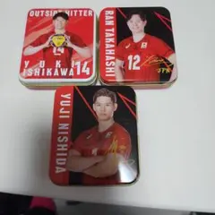 バレーボール選手 缶バッジセット