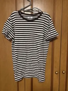 THE CRIMIE ボーダー ポケットTシャツ XLのサムネイル