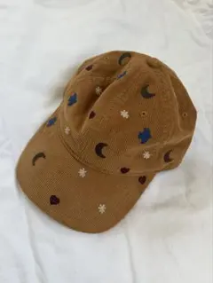 ZARA キャップ コーデュロイ 刺繍のサムネイル