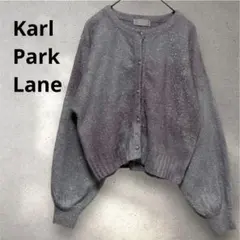 Karl Park Lane/グラデーション 長袖カーディガンF グレイ系