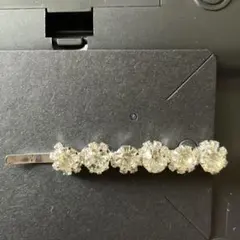 クリスタル装飾ヘアピン 1個