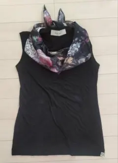 【値下】Paul Smith ノースリーブ Tシャツ スカーフ付き