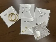 odamakiピアスセット ゴールド シルバー