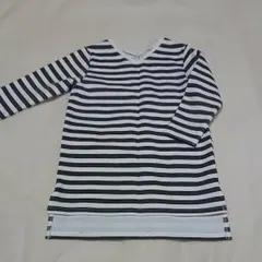 チャオパニックティピー Vネックボーダーワンピース 美品