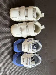[2足セット】New Balance , asics ベビーシューズ