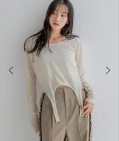 ローリーズファーム　クロップドトップス