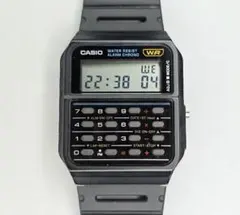 新品未使用】レア 枠なしCASIO デジタル腕時計 ブラックCA-53W-1Z 