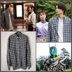 【２点セット】仮面ライダーゼッツ　万津莫　着用モデル　シャツ ＆ 画像一覧）【仮面ライダーゼッツ主演】今井竜太郎が語る“香りフェチ”な バッグ トップス