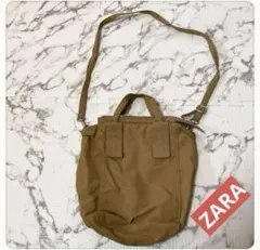 ☘️K2☘️ZARA 2way カジュアル ナイロン ショルダーバッグのサムネイル