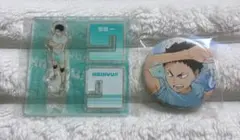ハイキュー アクリルXフィギュアコレクション 水遊び 缶バッジ 岩泉一