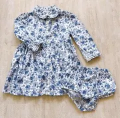 【美品】ラルフローレン花柄ワンピース12m