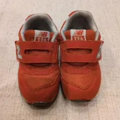 New Balance 996 キッズシューズ オレンジ