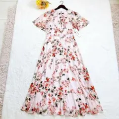 Gene Vivien ジュネヴィヴィアン 新品定価40,950円 花柄ドレス