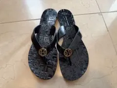 TORY BURCH ビーチサンダル ブラックのサムネイル