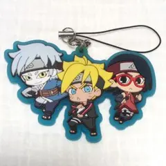 ボルト＆サラダ＆ミツキ ラバーストラップ NARUTO BORUTO