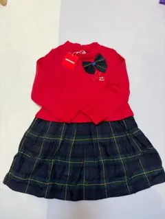 miki house 新品ワンピース 100cm