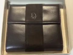 Christian Dior 二つ折り財布 ブラウン　未使用品のサムネイル