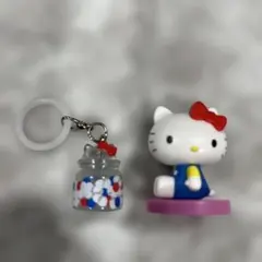 チョコエッグ　ハローキティ フィギュ　めじるしチャーム　セット