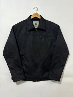 【90s vintage】ナイロンジャケット レザー調