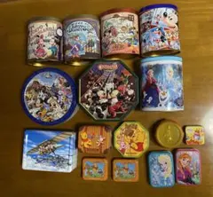 ディズニーキャラクター空き缶20セット　超レトロ
