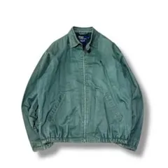 90s 鬼フェード ラルフローレン スイングトップ ブルゾン グリーン L相当