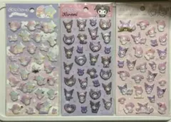 ぷっくりシール　ダイソー　6種