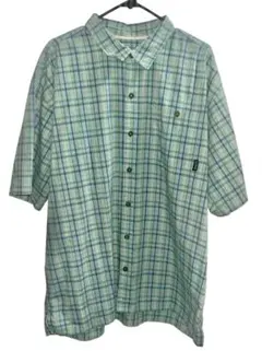 Patagonia 半袖 シャツ ポリエステル　コットン　00s 90s 古着