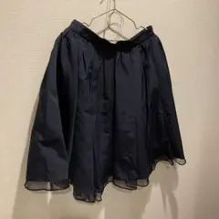 JILL STUART フレアスカート サイズ0 ネイビー