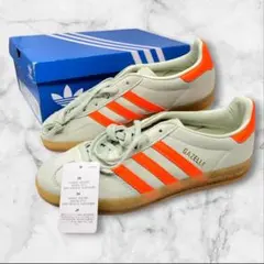 未使用 adidas GAZELLE アディダス ガゼル グリーン オレンジ