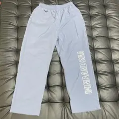 WIND AND SEA BIG LOGO TRACK PANTS ブルーグレーのサムネイル