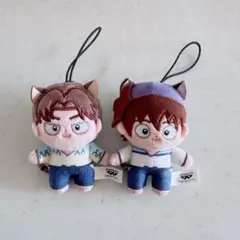 ナムコ限定 忍たま乱太郎 ほわぬい ナンジャタウン 土井半助　山田利吉